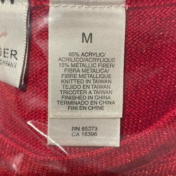 Villager metallic sparkly short sleeve Size M - Picture 8 of 9